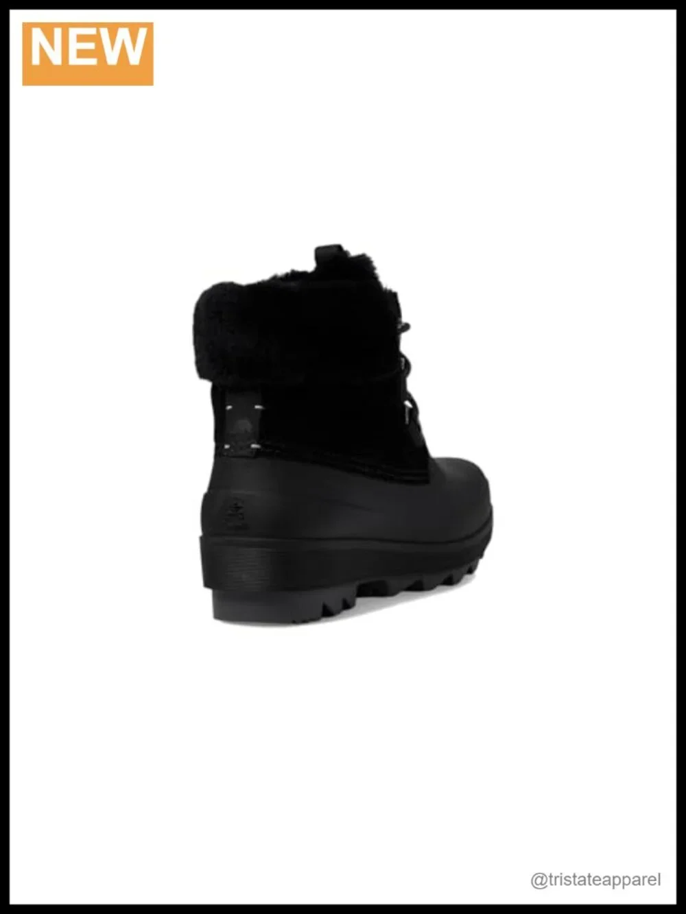 Women's Waterproof Suede Lace-Up Winter Snow Boots - Fleece Lined -40°F